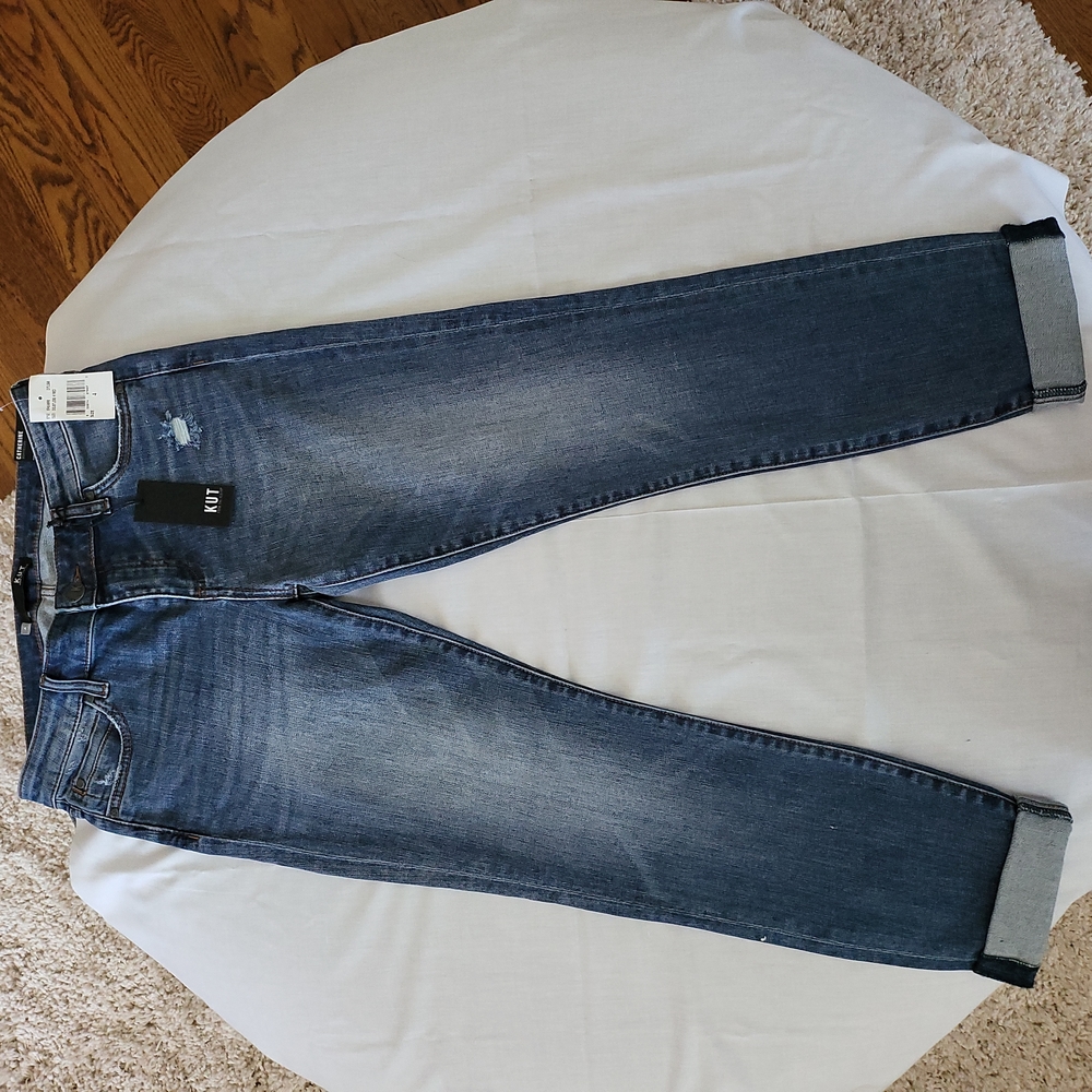 Kut From The Kloth Catherine Boyfriend Doubtless Wash New With Tags